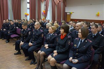 В двух отделах полиции Юго-восточного округа состоялось представление начальников