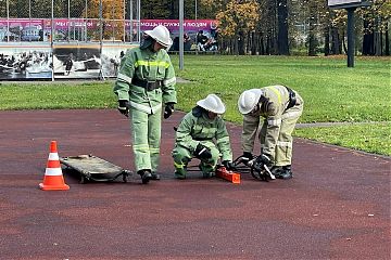 Х Чемпионат Москвы по пожарно-спасательному спорту среди представителей добровольной пожарной охраны