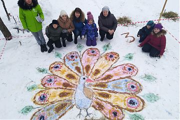 Природа и искусство: Мосприрода дает старт фестивалю «Снежный холст»