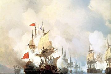 День воинской славы России – 245 лет победы русского флота над турецким в Чесменском сражении
