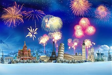 Фейерверки в новогоднюю ночь запустят в Кузьминках и Марьине