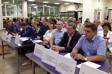 Встреча с населением района