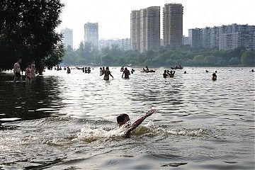 Обеспечение безопасности людей на водоемах в г. Москве  в летний период