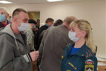 Встреча с участниками-ликвидаторами катастрофы на Чернобыльской АЭС