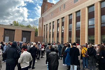 Учебная эвакуация в Губернском театре