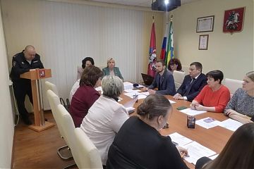 Члены Общественного совета при УВД по ЮВАО приняли участие в отчетах начальников территориальных отделов перед муниципалитетом
