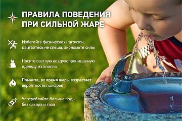 Рекомендации в жару