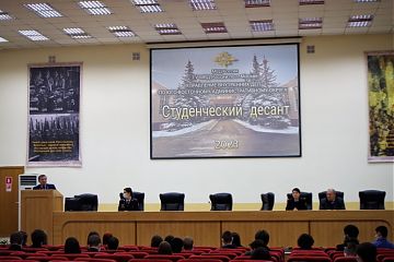 Полицейские УВД по ЮВАО совместно с Общественным советом присоединились к ежегодной Всероссийской акции «Студенческий десант»