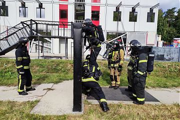 Пожарные ЮВАО Москвы успешно прошли «психополосу»