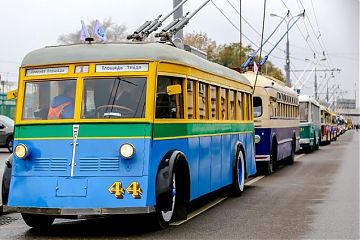 Праздник московского троллейбуса