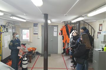 Об опасностях весеннего льда рассказали школьникам ЮВАО