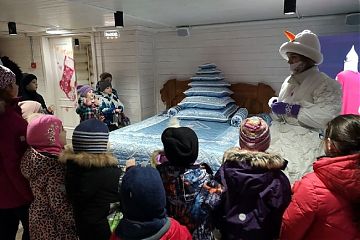 В гостях у Дедушки Мороза