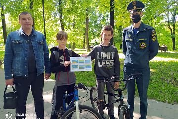 Патрулирование лесопарковых зон ЮВАО совместно с добровольными пожарными