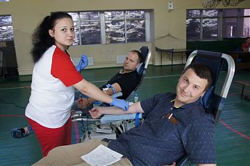 Сотрудники УВД по ЮВАО приняли участие в акции «День донора»