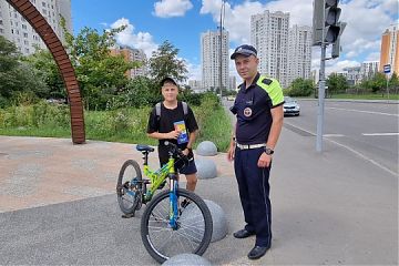На территории Юго-востока Москвы полицейские организовали мероприятие «Несовершеннолетний пешеход»