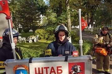 Тренировка в кадетском училище