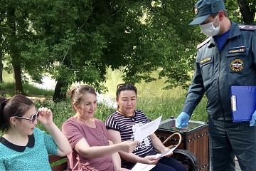 Патрулирование в Лефортовском парке