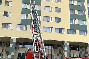 В общежитии ГУУ проведено пожарно-тактическое учение