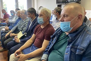 Сегодня состоялось совещание начальника МЧС Москвы по ЮВАО Николая Шестакова с представителями  ГБУ «Жилищник» районов округа.