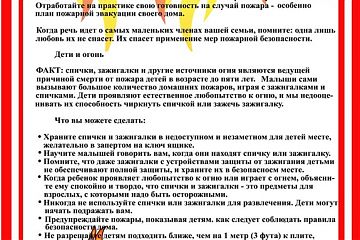 Основы пожарной безопасности