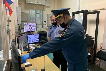 Эвакуация из Центра социальной адаптации