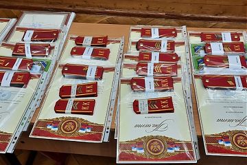 В честь Дня спасателя Российской Федерации в школе № 491 состоялось торжественное мероприятие.