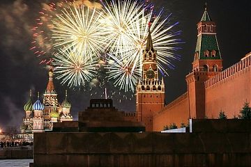 Фейерверк в честь Дня города
