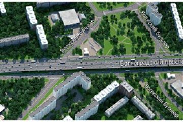 Эстакада на Волгоградском проспекте готова на 80 процентов