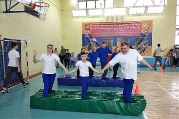 В столице определили самые спортивные семьи московского пожарно-спасательного гарнизона