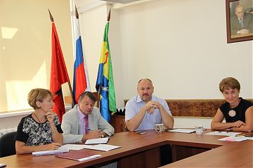 Встреча с руководителями некоммерческих организаций района