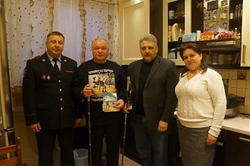 Поздравление ветерана с наступающим Новым годом