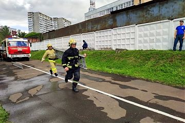 Соревнования по боевому развертыванию прошли в Юго-Восточном округе